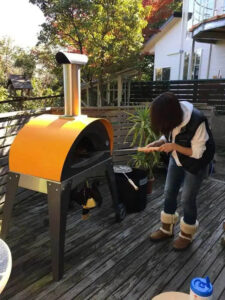 Alfa Ciao Holzbefeuerter Outdoor-Pizzaofen