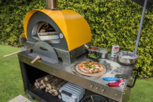 Alfa Ciao Holzbefeuerter Outdoor-Pizzaofen