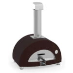 Alfa Nano Aufsatz-Pizzaofen mit Holzofen, Kupfer