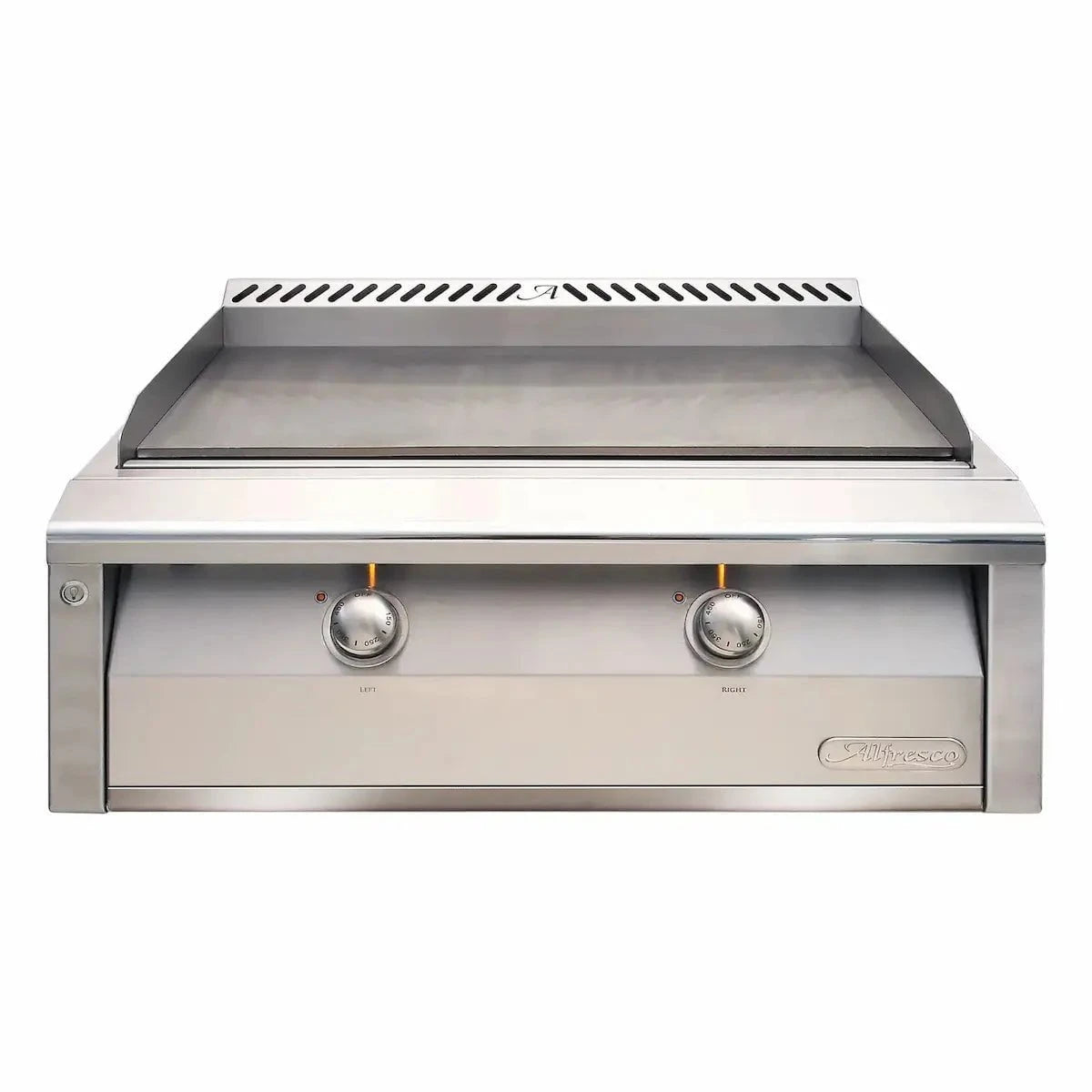 alfresco-30-built-in-dual-zone-gas-griddle-outdoor-grills-1183361337.jpg Alfresco 30" Built-In Dual-Zone Gas Griddle – Bild 1