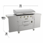 Blackstone Select 36 inch Griddle Air Fryer Combo with Dual Side Tables and Storage Drawers – Bild 7