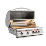 Blaze Grills Premium LTE 32-Zoll-Gasgrill mit 4 Brennern, Heckbrenner und integrierten Lichtern – Bild 2