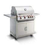 Blaze Grills Premium LTE 32-Zoll-Gasgrill mit 4 Brennern, Heckbrenner und integrierten Lichtern – Bild 3