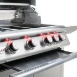 Blaze Grills Premium LTE 32-Zoll-Gasgrill mit 4 Brennern, Heckbrenner und integrierten Lichtern – Bild 4