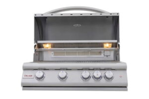 Blaze Premium 4-Brenner LTE+ Marine Grade 32" Einbau-Gasgrill mit hinterem Infrarotbrenner, BLZ-4LTE3MG – Bild 3