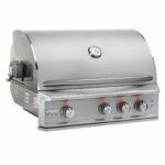 Blaze Professional LUX 34" 3 Burner Gas BBQ Grill with Rear Infrared Burner BLZ-3PRO