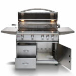 Blaze Professional LUX 44" 4-Burner Built-In Gas BBQ Grill with Rear Infrared Burner, BLZ-4PRO – Bild 13