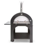 Clementi Pulcinella 100x80 Kupfer-Pizzaofen auf Ständer