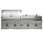 Coyote 50" Combo Built-In Gas and Flat Top Grill