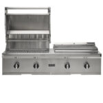Coyote 50" Combo Built-In Gas and Flat Top Grill – Bild 4