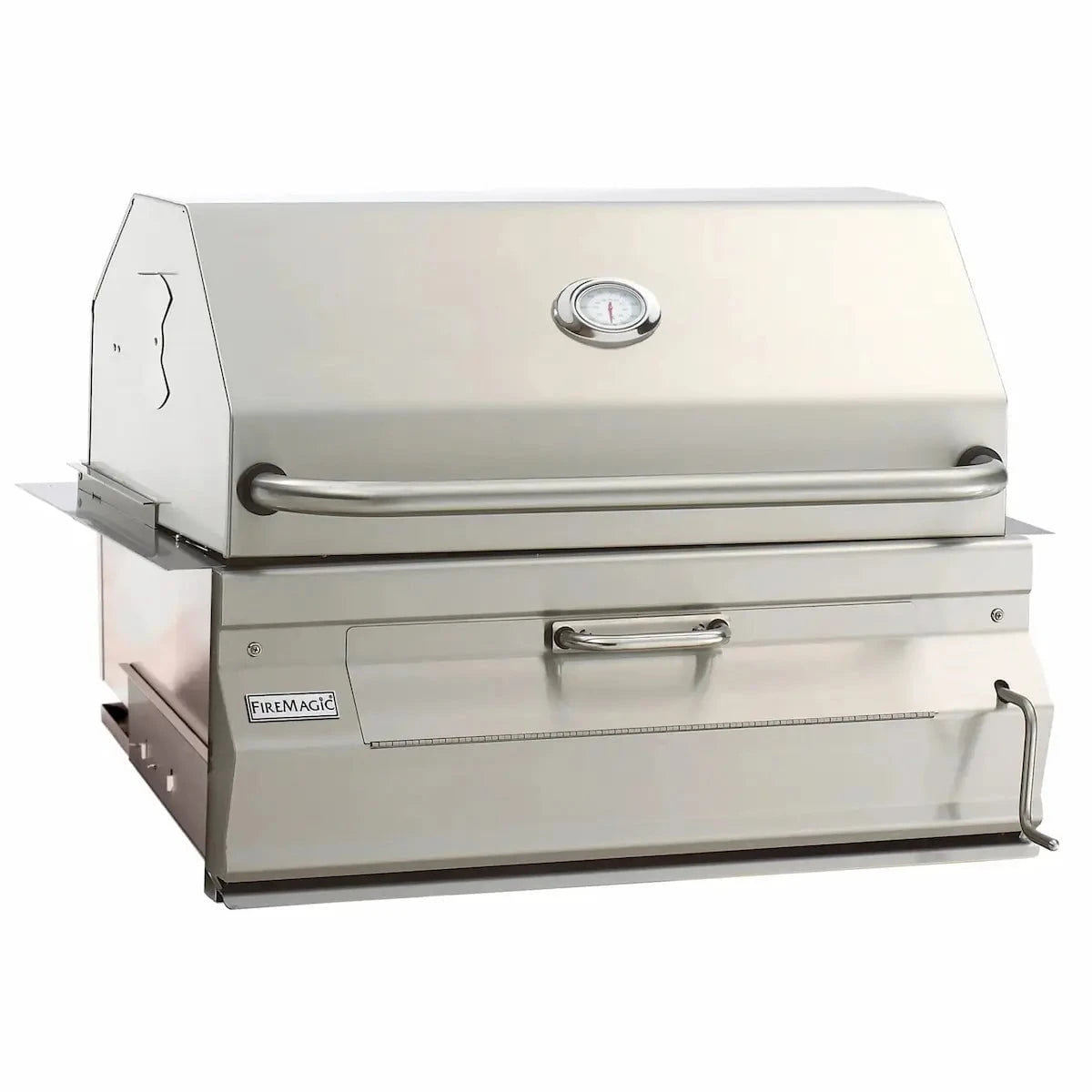 fire-magic-built-in-stainless-steel-24-charcoal-bbq-grill-outdoor-grills-1177321017.jpg Eingebauter 24-Zoll-Holzkohlegrill von Fire Magic aus Edelstahl – Bild 1