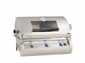 Fire Magic Echelon Diamond E790i, 36-Zoll-Einbau-Gasgrill mit digitalem Thermometer und magischem Fenster, Erdgas – Bild 2