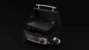 Halo Elite 1B Outdoor-Grillplatte mit zwei Zonen und einem Brenner – Bild 9