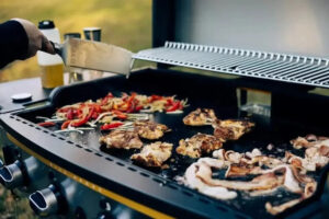 Halo Elite 2B Outdoor-Grillplatte mit vier Zonen und zwei Brennern – Bild 6