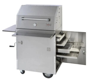 Hasty-Bake 357 PRO Edelstahl-Holzkohlegrill – Bild 2