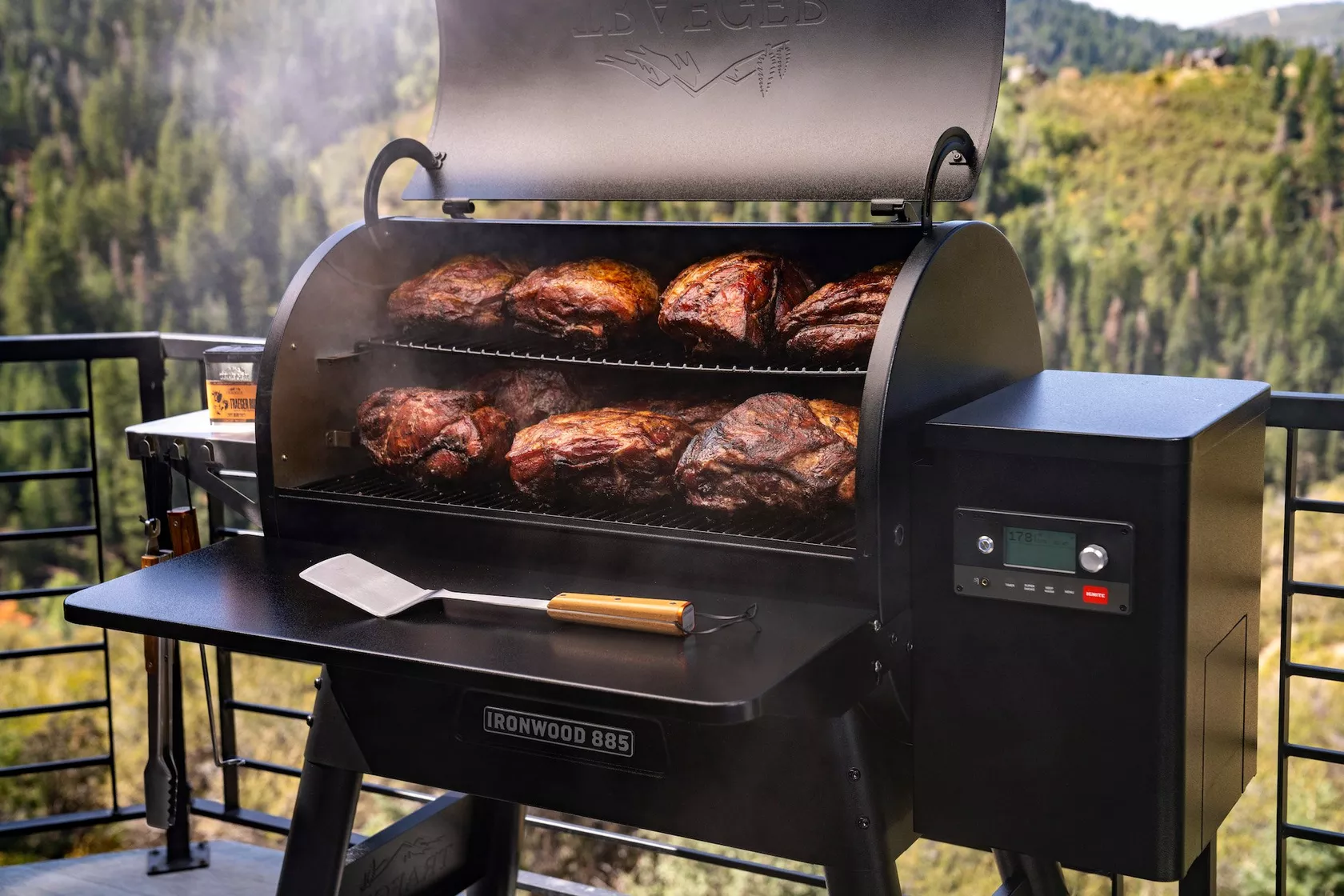 Grill anheizen