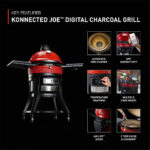 Kamado Joe Konnected Joe – 18-Zoll-Holzkohlegrill mit WLAN