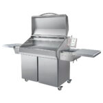 Memphis Wood Fire Grills Memphis Elite Pelletgrill auf Wagen, 304 Edelstahl