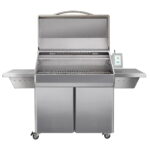 Memphis Wood Fire Grills Memphis Elite Pelletgrill auf Wagen, 304 Edelstahl