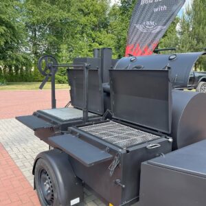 Mobile BBQ smoker trailer XL offset smoker – picture 2