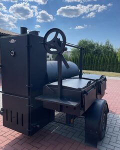 Mobiler BBQ Smoker-Anhänger XL Offset-Smoker – Bild 3