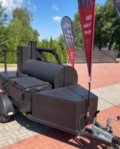 Mobiler BBQ Smoker-Anhänger XL Offset-Smoker – Bild 6