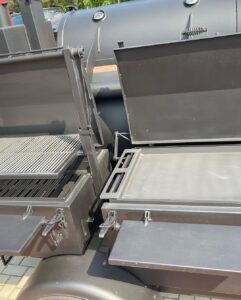 Mobiler BBQ Smoker-Anhänger XL Offset-Smoker – Bild 7