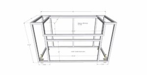 Napoleon BIG44 700-Series Gas BBQ Grill Island with 42x19 Double Access Doors – Bild 3
