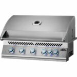 Eingebauter 38-Zoll-Gasgrill der Serie 700 von Napoleon mit hinterem Infrarotbrenner BIG38RB-1