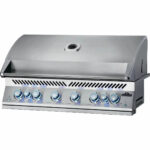 Eingebauter 44-Zoll-Gasgrill der Serie 700 von Napoleon. Grill mit hinterem Infrarotbrenner BIG44RB-1
