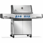 Napoleon Prestige 500 Gasgrill mit Infrarot-Seiten- und Heckbrenner, Edelstahl – Bild 2