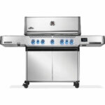 Napoleon Prestige 665 Connected Gas BBQ Grill mit Infrarot-Seiten- und Heckbrenner