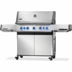 Napoleon Prestige 665 Gasgrill mit Infrarot-Seiten- und Heckbrenner, Edelstahl