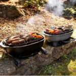 PK Grills PKGO Tragbarer Holzkohlegrill mit Flipkit