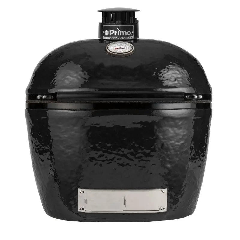 primo-oval-400-x-large-freestanding-ceramic-charcoal-bbq-grill-outdoor-grills-55052077596949.jpg Primo Oval 400 X-Large freistehender Keramik-Holzkohlegrill – Bild 1