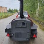 Reverse-Flow Smoker-Anhänger mit Spüle – Bild 8