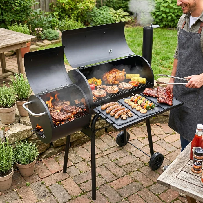 Grillen im Garten
