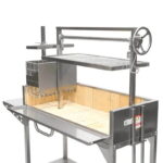 Tagwood BBQ Santa Maria Argentinischer Grill, Edelstahl, BBQ03SS