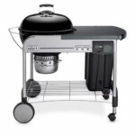 Weber Performer Deluxe Holzkohlegrill, 22,5 Zoll in Schwarz