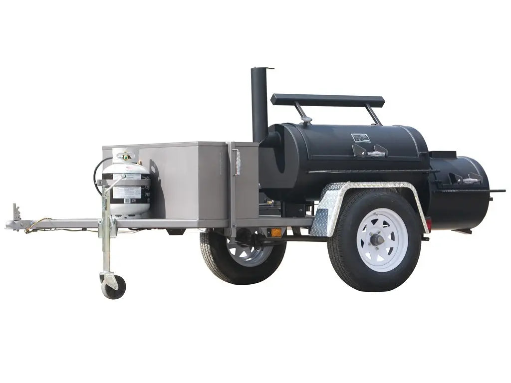 yoder-smokers-20-santa-fe-trailer-mounted-offset-smoker-outdoor-grills-55002887946517.jpg Yoder Smokers 20" Santa Fe Anhängermontierter versetzter Smoker – Bild 1