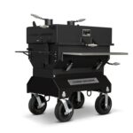 Yoder Smokers 24x36 flacher, verstellbarer Holzkohlegrill auf Wettbewerbswagen – Bild 28