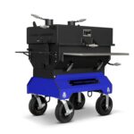 Yoder Smokers 24x36 flacher, verstellbarer Holzkohlegrill auf Wettbewerbswagen – Bild 29