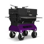 Yoder Smokers 24x36 flacher, verstellbarer Holzkohlegrill auf Wettbewerbswagen – Bild 31