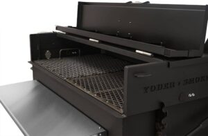 Yoder Smokers 24x48 Flat Top Adjustable Charcoal Grill on Competition Cart – Bild 34