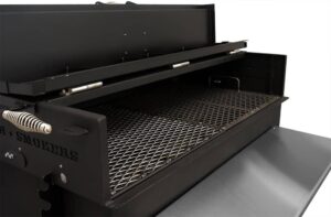 Yoder Smokers 24x48 Flat Top Adjustable Charcoal Grill on Competition Cart – Bild 32