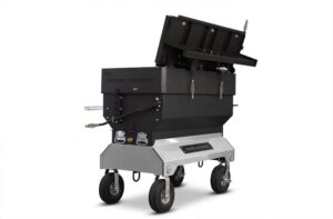 Yoder Smokers 24x48 Flat Top Adjustable Charcoal Grill on Competition Cart – Bild 17