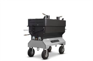 Yoder Smokers 24x48 Flat Top Adjustable Charcoal Grill on Competition Cart – Bild 15