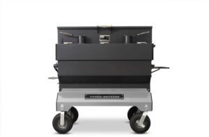 Yoder Smokers 24x48 Flat Top Adjustable Charcoal Grill on Competition Cart – Bild 13