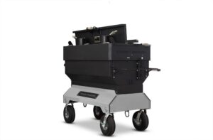 Yoder Smokers 24x48 Flat Top Adjustable Charcoal Grill on Competition Cart – Bild 10