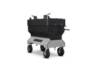 Yoder Smokers 24x48 Flat Top Adjustable Charcoal Grill on Competition Cart – Bild 9